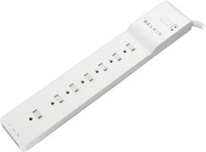 BELKIN BE107200-06 6 Feet 7 Outlets 2320 joule Home/office Surge Protector