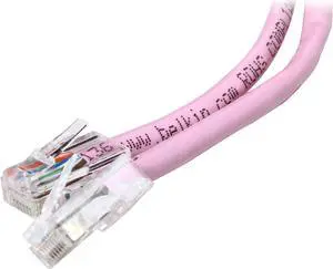 Belkin A3L791-07-PNK 7 ft. Cat 5E Pink Patch Network Cable Belkin A3L791-07-PNK 7 ft. Cat 5E Pink Patch Network Cable