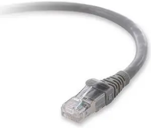 Belkin F2CP003-14GY-LS 14 ft. Cat 6 Gray Patch Network Cable