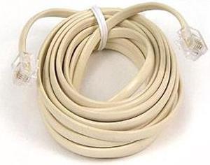 Belkin Model F8V100-25-WH 25 ft. Phone Line Cord Male to Male