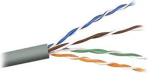 Belkin A7J704-1000 1000 ft. Cat 6 Gray Patch Network Cable
