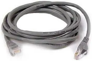 Belkin A3L791b50-S 50 ft. Cat 5E Gray Patch Cable