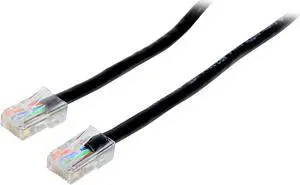 Belkin A3L791-05-BLK 5 ft. Cat 5E Black Network Cable