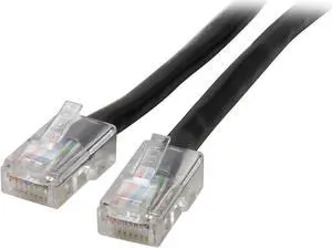 Belkin A3L791-06-BLK 6 ft. Cat 5E Black Network Cable