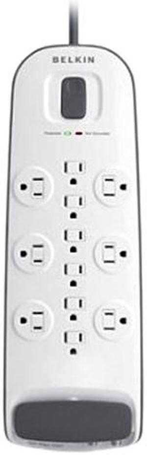 BELKIN BV112230-08 8ft 12 Outlets 3996 j Surge with Cable/Satellite and Telephone Protection