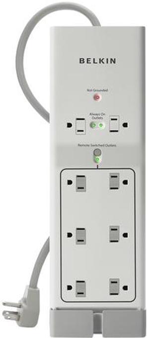BELKIN F7C01008q 8 Outlets 1000 joule Energy Saving AV Surge with Remote