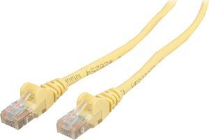 Belkin A3L791B07-YLW-S 7 ft. Cat 5E Yellow Patch Cable CAT5e RJ-45M / RJ-45M