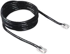 Belkin A3L781-07BLK 7 ft. Cat 5E Black Patch Cable CAT5e RJ-45M / RJ-45M