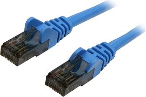 Belkin A3L980-04-BLU-S 4 ft. Cat 6 Blue Patch Cable CAT6 Snagless RJ-45M / RJ-45M
