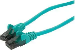 Belkin A3L980B07-GRN-S 7 ft. Cat 6 Green Patch Cable CAT6 Snagless RJ-45M / RJ-45M