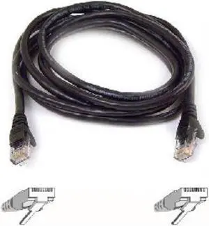 Belkin A3L980-03-RED-S 3 ft. Cat 6 Red Patch Cable CAT6 Snagless RJ-45M / RJ-45M