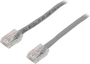 Belkin A3L791-12 12 ft. Cat 5E Gray Cat5e Patch Cable