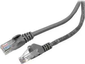 Belkin A3L791-30-S 30 ft. Cat 5E Gray Patch Cable