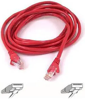 Belkin A3L791-05-RED 5 ft. Cat 5E Red Patch Cable