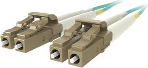Belkin F2F402LL-02M-G 79" 2M Lo MMF Aqua Fo Cable LC/LC 50/125 10GB