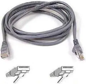 Belkin A3L980-30-S 30 ft. Cat 6 Gray CAT6 RJ45M/RJ45M Gray Patch Cable