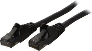 Belkin A3L980-04-BLK-S 4 ft. Cat 6 Black CAT6 UTP RJ45M/RJ45M Snagless Black Patch Cable