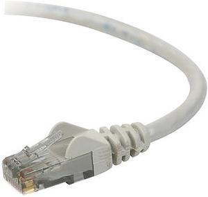Belkin A3L980-01-S 1 ft. Cat 6 Gray CAT6 UTP RJ45M/RJ45M Snagless Gray Patch Cable