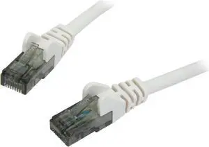 Belkin A3L980-14-WHT-S 14 ft. Cat 6 White UTP RJ45M/RJ45M Snagless  Patch Cable