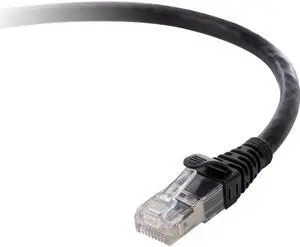 Belkin F2CP003-07BK-LS 7 ft. Cat 6 RJ45M Snagless  Patch Cable