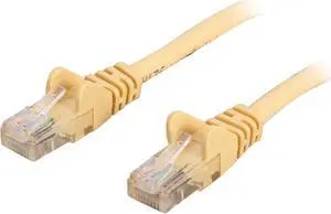 Belkin A3L791-03-YLW-S 3 ft. Cat 5E Yellow UTP  RJ45M/RJ45M Snagless  Patch Cable
