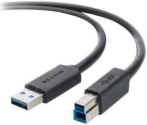 Belkin F3U159B06 Black USB 3.0, A/B Device Cable
