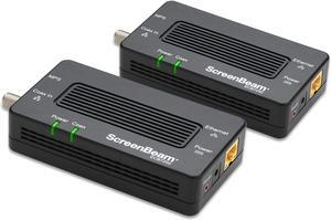 SCREENBEAM ECB7250K02 MoCA 2.5 Network Adapter True 2.5 Gbps Ethernet Port for Ethernet Over Coax (2 Pack)