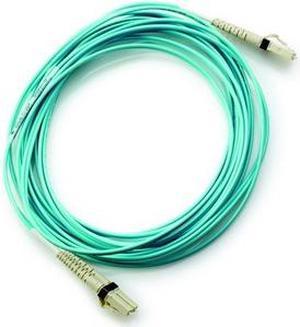 HPE LC to LC Multi-mode OM3 2-Fiber 1.0m 1-Pack Fiber Optic Cable