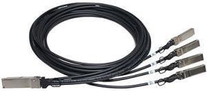 HPE X240 QSFP+ 4x10G SFP+ 5m DAC Cable