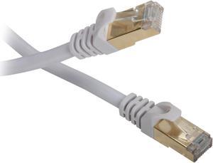 Rosewill RCNC-11059 - 7-Foot Cat 7 Shielded Networking Cable, Twisted Pair (S / STP), White