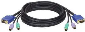 TRIPP LITE 6 ft. PS2 Super-Flex 3-IN-1 Cable Kit for KVM Switches P753-006