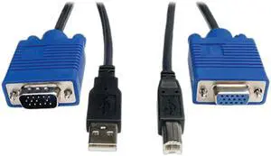 TRIPP LITE 6 ft. USB Cable Kit for KVM Switch B006-VU4-R P758-006