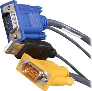 TRIPP LITE 10 ft. USB (2-in-1) KVM cable kit P776-010