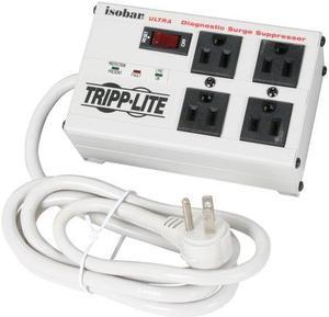 Tripp Lite IBAR4-6D 4 Outlets 3330 Joules 6' Cord Isobar Premium Surge Suppressor