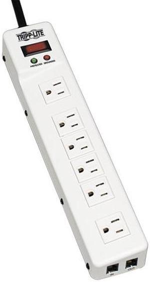 Tripp Lite TLM626TEL15 15ft Cord 6 Outlets 1340 joule Surge Suppressor