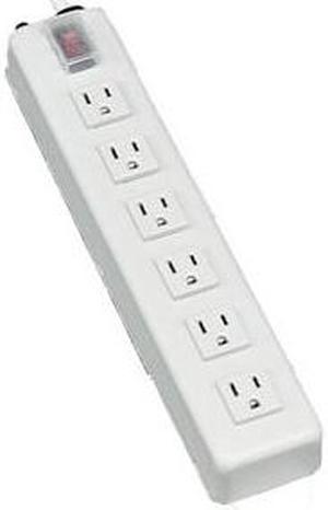 Tripp Lite TLM606NC Power It! Power Strip with 6 Outlets and 6-ft. Cord