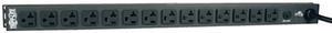 Tripp Lite Basic PDU, 20A, 14 Outlets (5-15/20R), 120V, L5-20P Input, 15 Feet Cord, 0U Vertical Rack-Mount Power (PDU1420T)