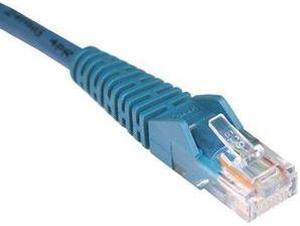 TRIPP LITE N001-005-BL 5 ft. Cat 5E Blue Snagless Cat5e Molded Patch Cable