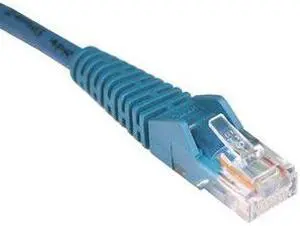TRIPP LITE N001-014-BL 14 ft. Cat 5E Blue Snagless Cat5e Molded Patch Cable