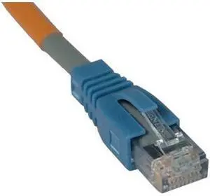 TRIPP LITE N201-100-GY-P 100 ft. Cat 6 Gray Cat6 Gigabit Plenum Snagless Patch Cord