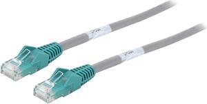 TRIPP LITE N210-010-GY 10 ft. Cat 6 (Crossover) Gray Cat6 Gigabit Cross-over Molded Patch Cable