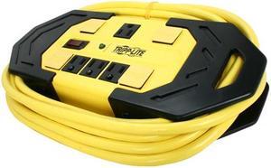 Tripp Lite TLM825SA 8 Outlets 3900 Joules 25' Cord Safety Surge Suppressor with Metal Housing OSHA yellow