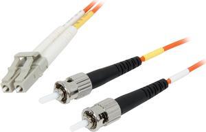 Tripp Lite N318-01M 3 ft. Multimode Fiber Optics Duplex MMF 62.5/125 Patch Cable - LC/ST