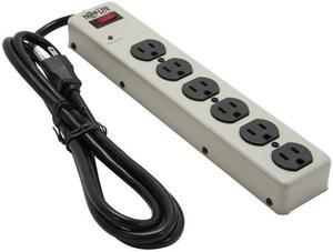 TRIPP LITE PM6NS 6 ft. 6 Outlets 900 joules Commercial-Grade Surge Suppressor with illuminated On/Off Switch