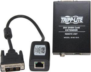 Tripp Lite DVI Over Cat5/Cat6 Extender, Extended Range Video Transmitter & Receiver, 1920x1080 at 60Hz, TAA (B140-101X)