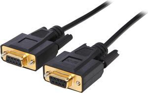 Tripp Lite Model P450-010 10 ft. Null Modem Gold Cable Female to Female