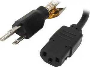 Tripp Lite Model P030-002-5 2 ft. 5-Pack of 2-ft. 18AWG Power Cords, NEMA 5-15P to IEC-320-C13