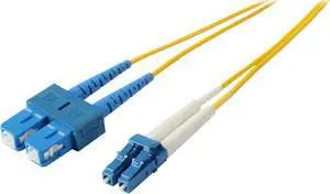 Tripp Lite Duplex Singlemode 8.3/125 Fiber Patch Cable (LC/SC), 10M (33-ft.)(N366-10M)