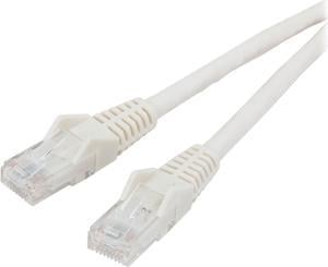 TRIPP LITE N201-003-WH 3 ft. Cat 6 White Gigabit Snagless Molded Patch Cable