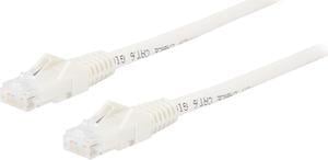 TRIPP LITE N201-005-WH 5 ft. Cat 6 White Gigabit Snagless Molded Patch Cable